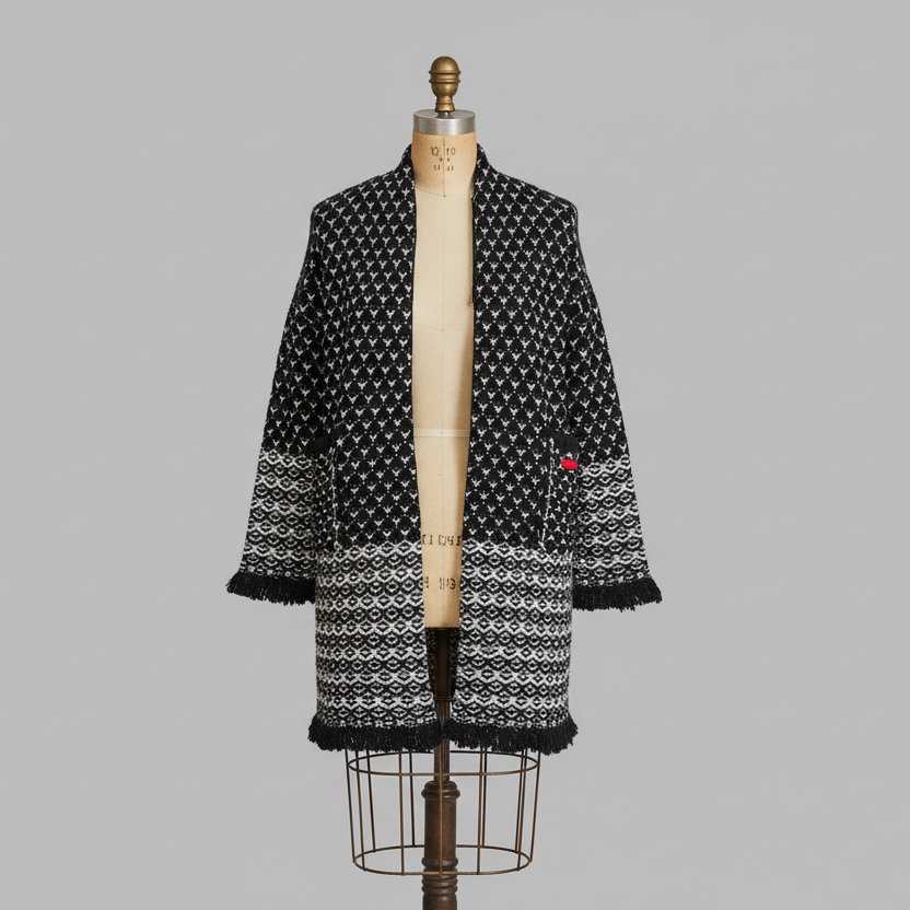 Cárdigan largo de Zara Knit