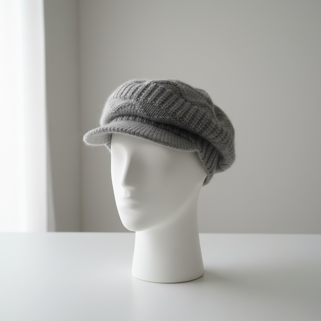 Gorra gris vintage
