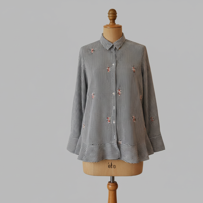 Blouse rayée de Zara