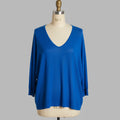 Jersey ancho en azul de Amitié