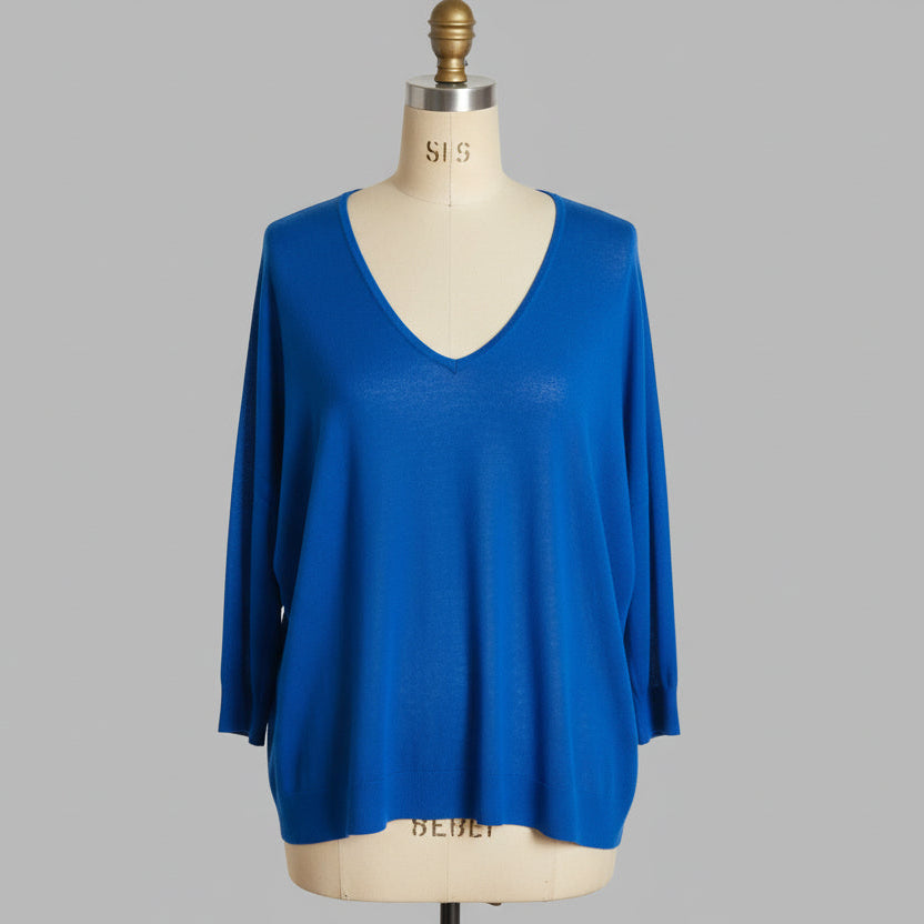 Jersey ancho en azul de Amitié