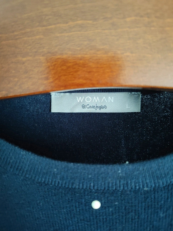 Jersey azul de El Corte Inglés Woman