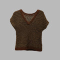 gilet tricoté vintage