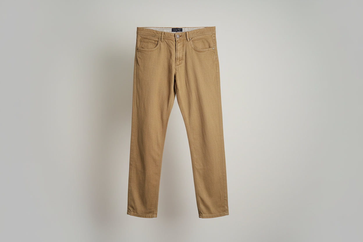 Pantalon kaki de Massimo Dutti