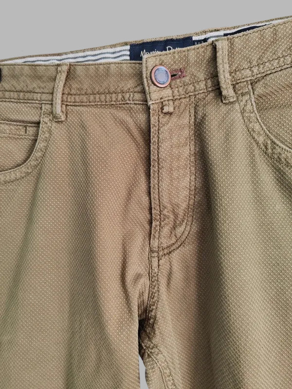 Pantalon kaki de Massimo Dutti