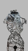 Pañuelo cuello estampado paisley