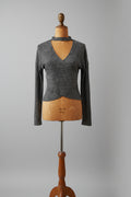 Jersey jaspeado de Shein