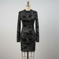 Vestido lentejuelas de Zara