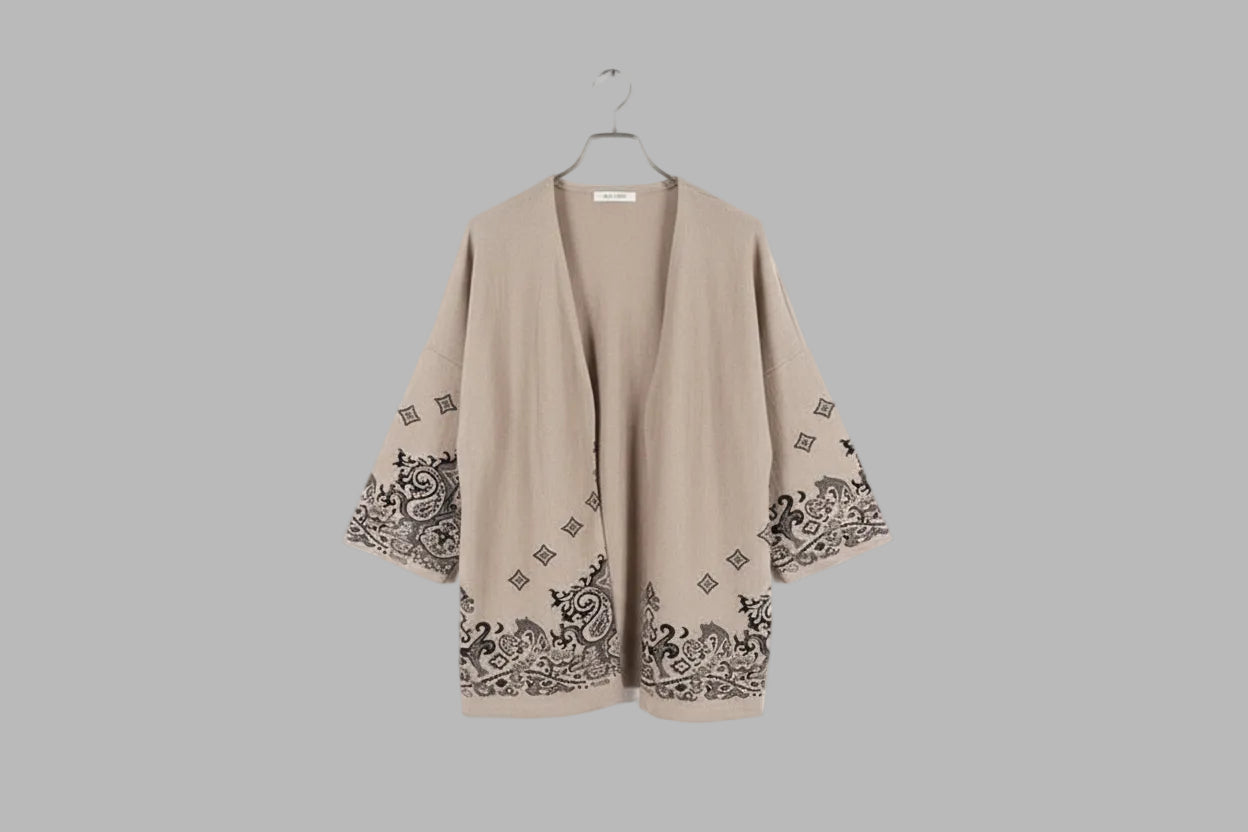 Gilet style kimono