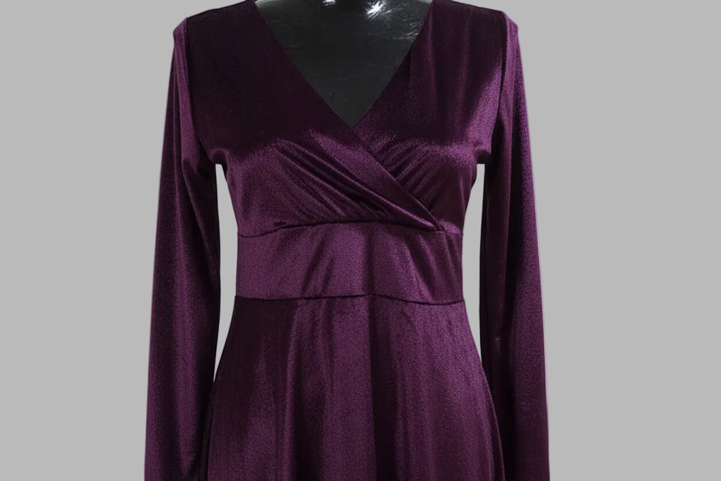 Vestido largo vintage
