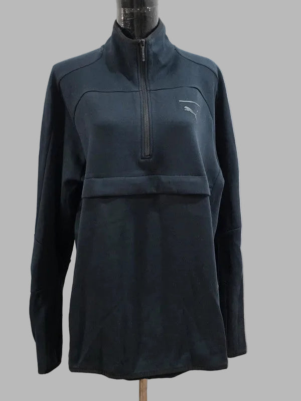 Sudadera azulmarino de Puma, Talla XL