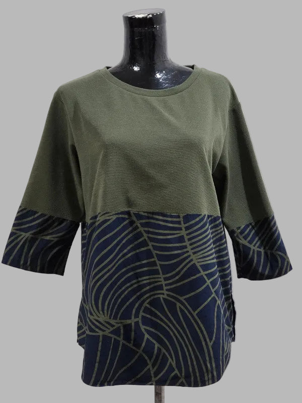 Olivgrüne Bluse von COS, Größe S