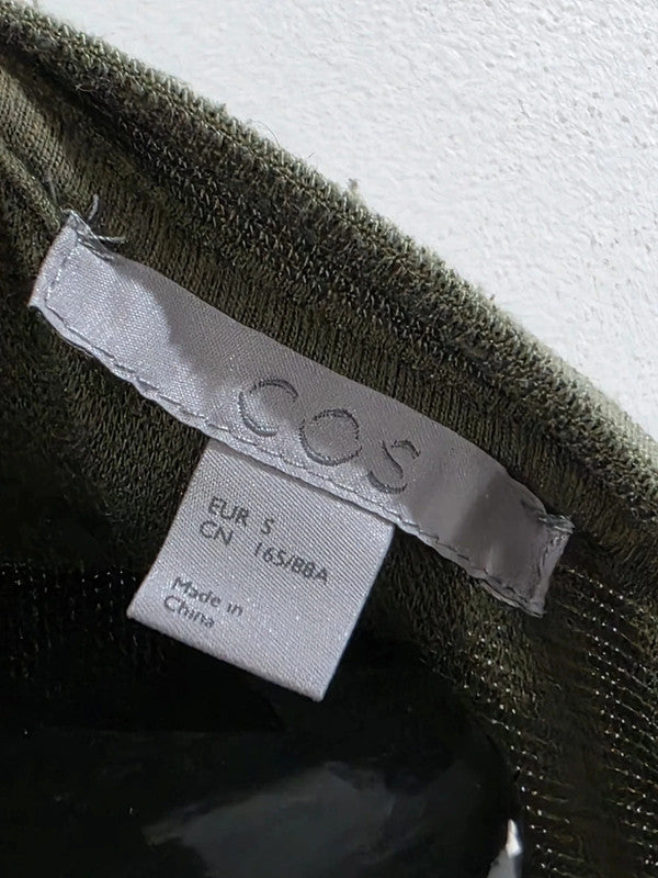 Olivgrüne Bluse von COS, Größe S