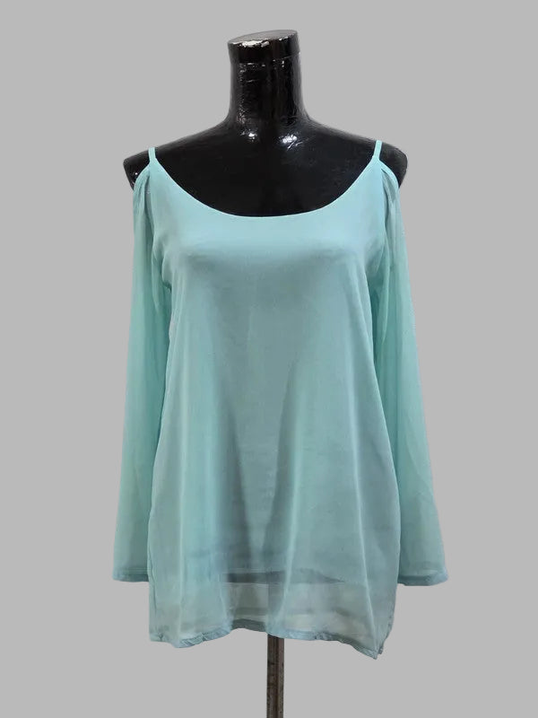 Türkisfarbene Bluse