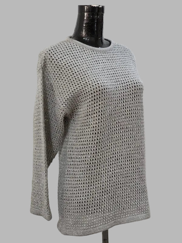 Jersey gris plateado