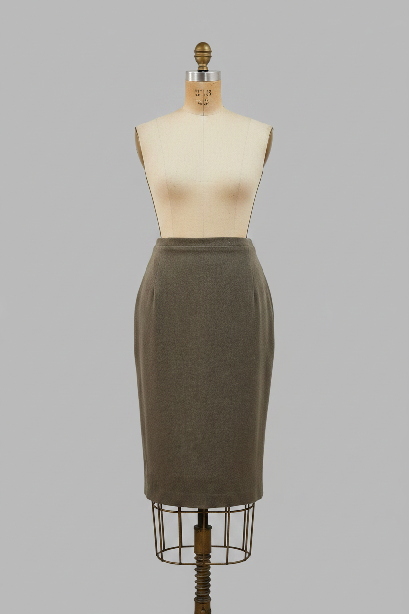Jupe crayon midi, taille 44