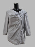 Blusa a rayas grises, Talla 44