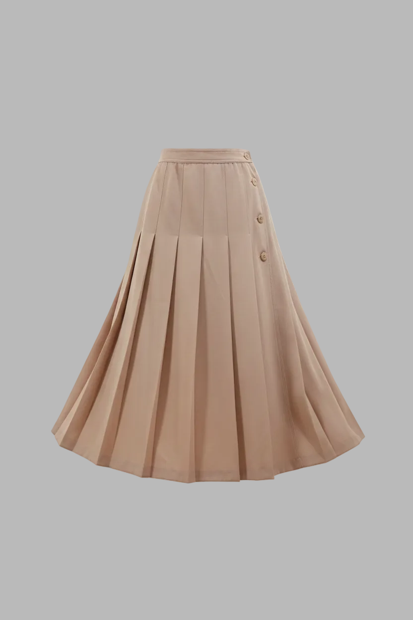 Vintage/zeitloser Midirock, Größe M