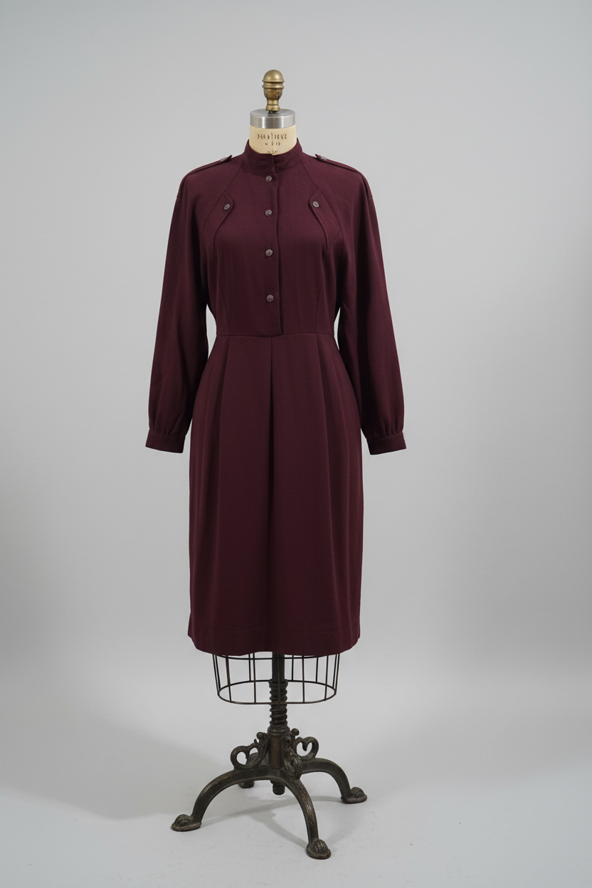 Robe à col montant, taille M