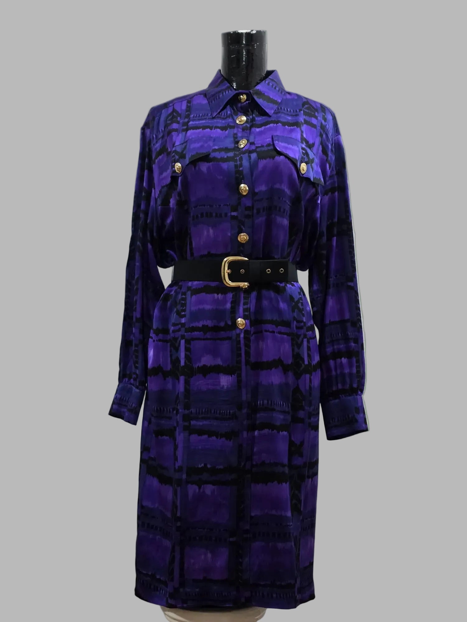 Robe vintage années 80, taille XL