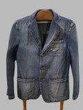 Blazer en denim pour homme, taille 48