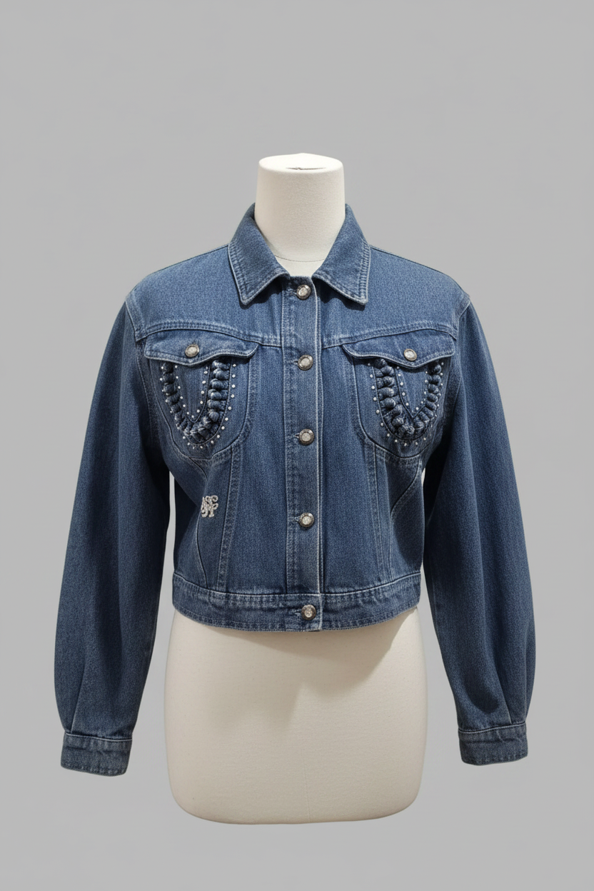 Chaqueta vaquera vintage, Talla L