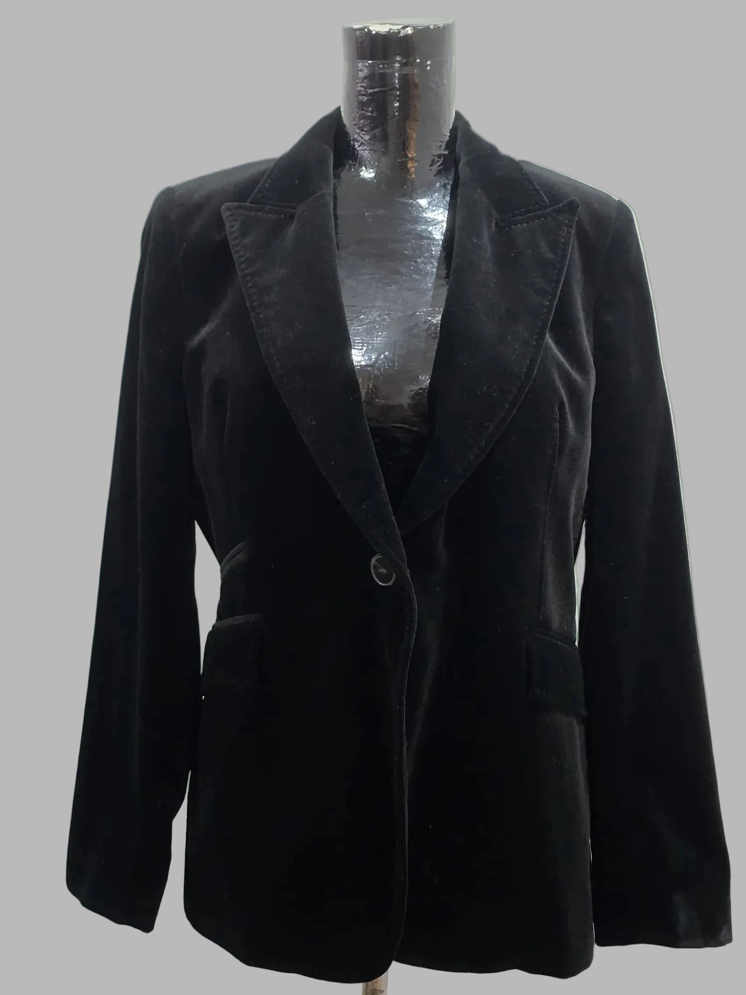 Samtblazer, Größe 42