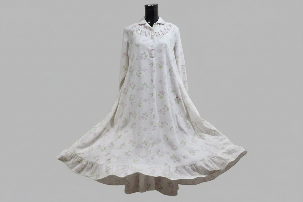Camisón vintage largo, Talla M