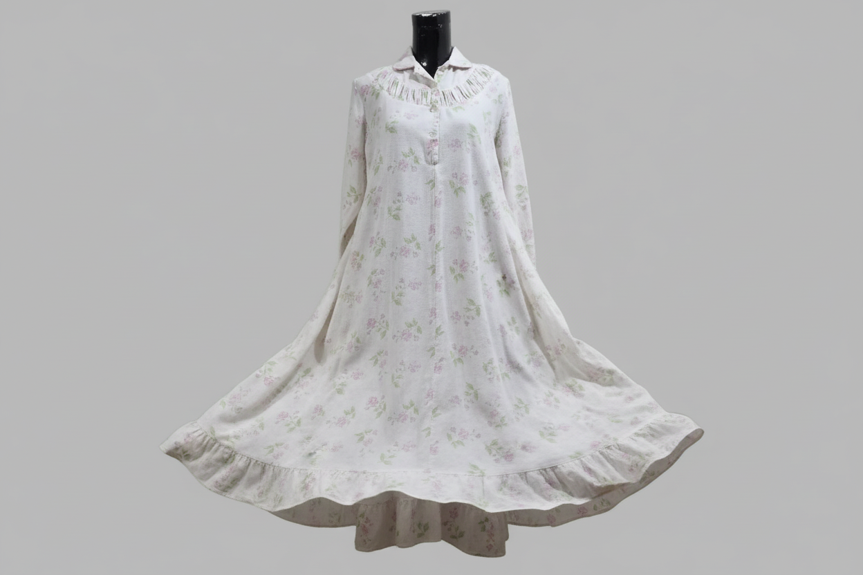 Camisón vintage largo, Talla M