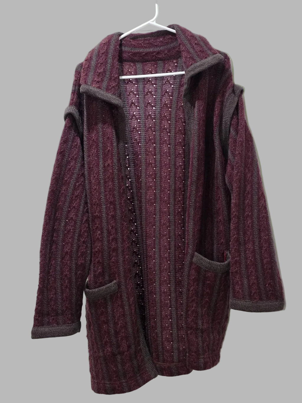 Cárdigan vintage largo, Talla 44