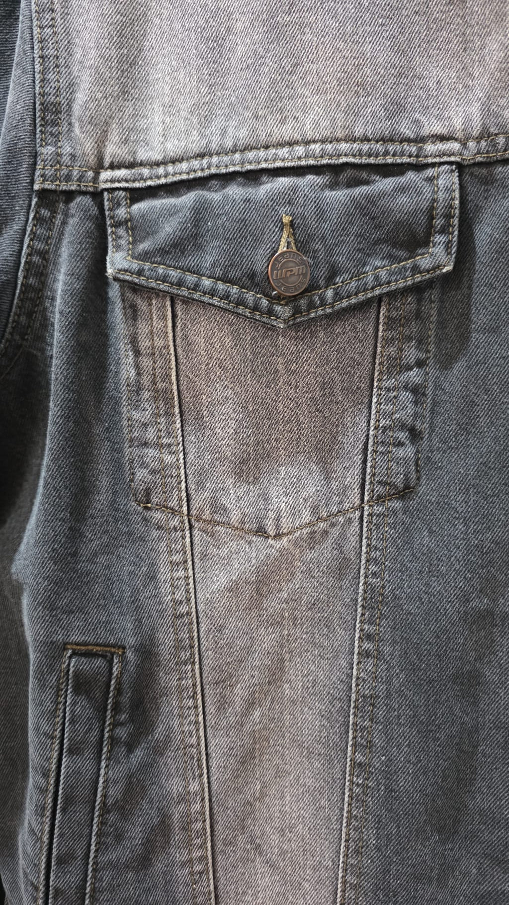 Herren-Jeansjacke, Größe XL
