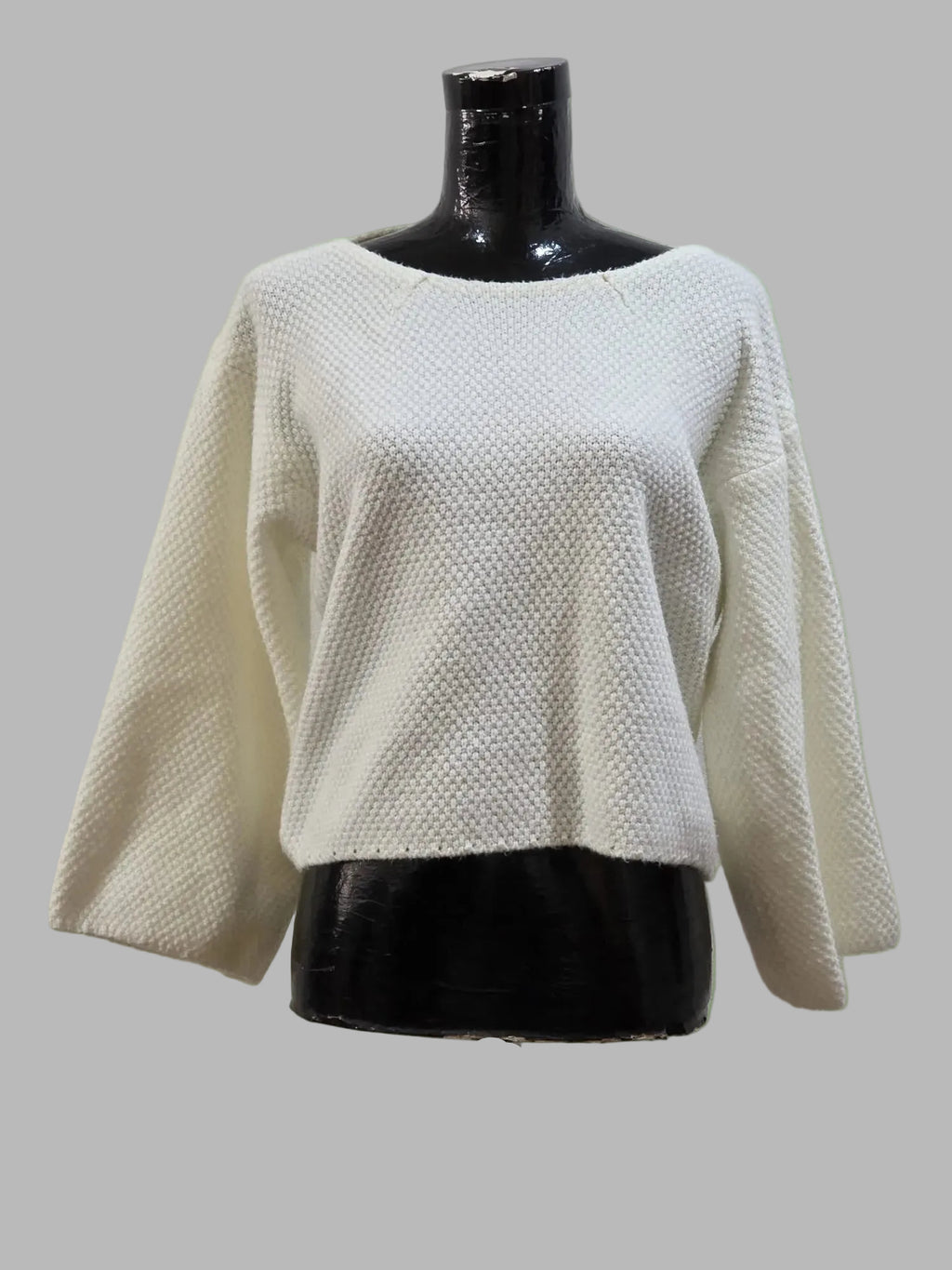 Pull couleur crème, taille M
