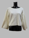 Pull couleur crème, taille M