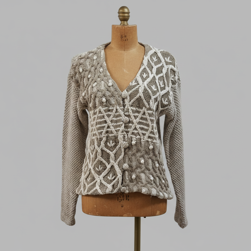 cardigan vintage en maille