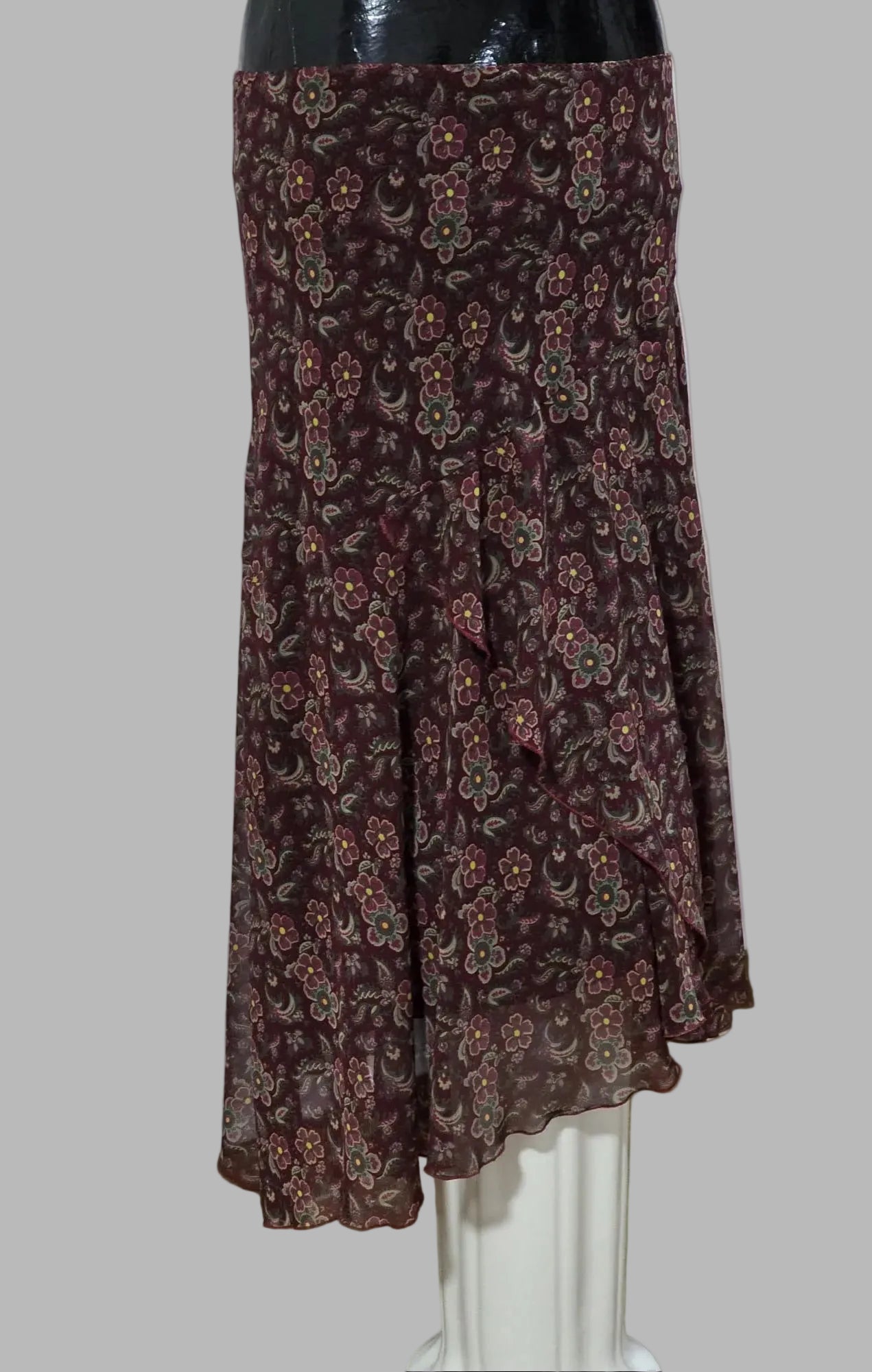 Vintage-Midirock, Größe XL