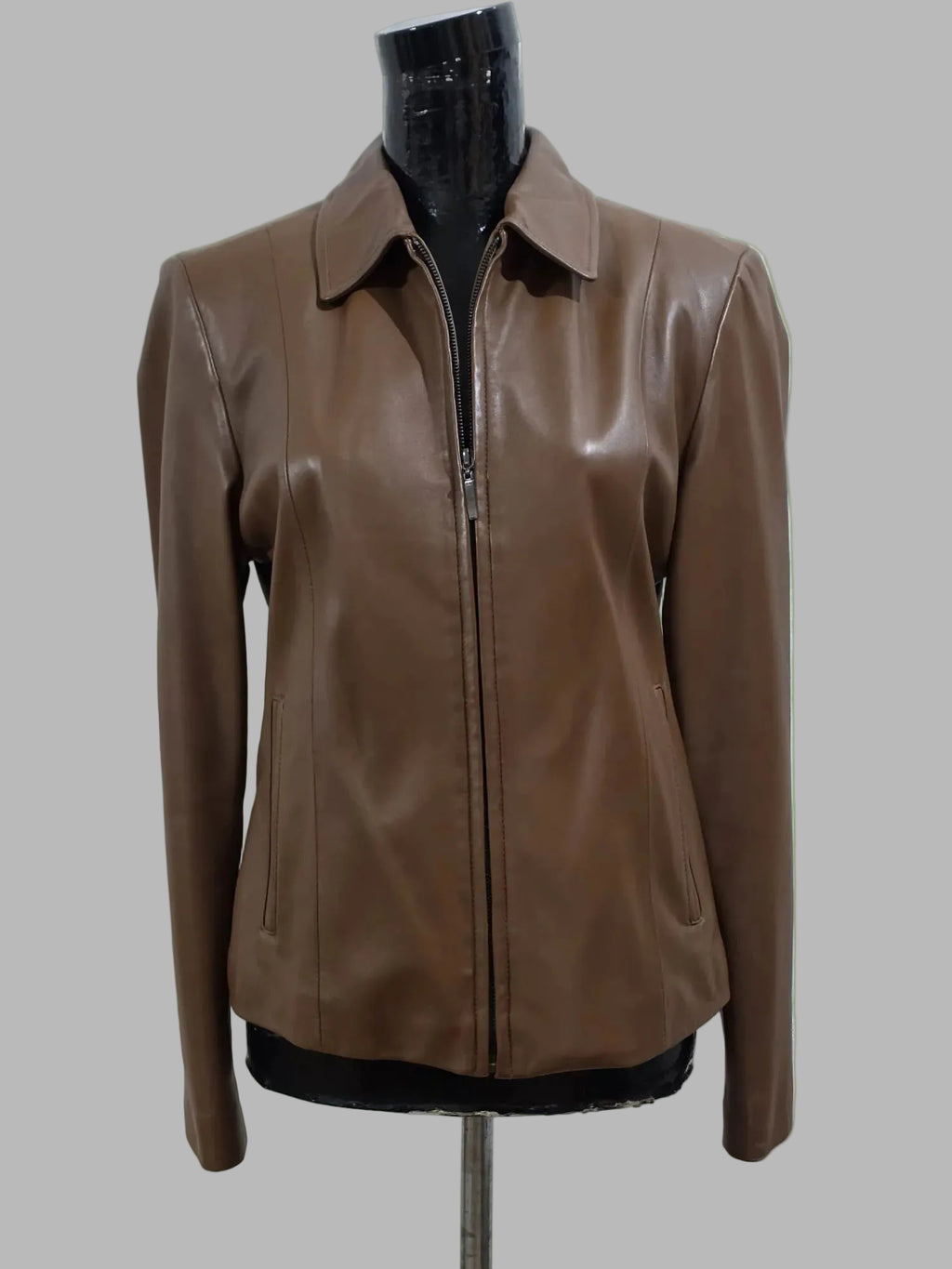 Veste en peau de mouton, taille 44