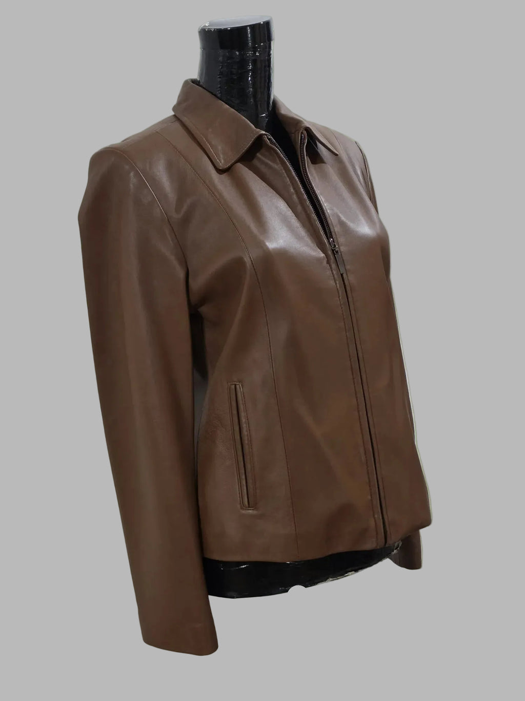 Veste en peau de mouton, taille 44