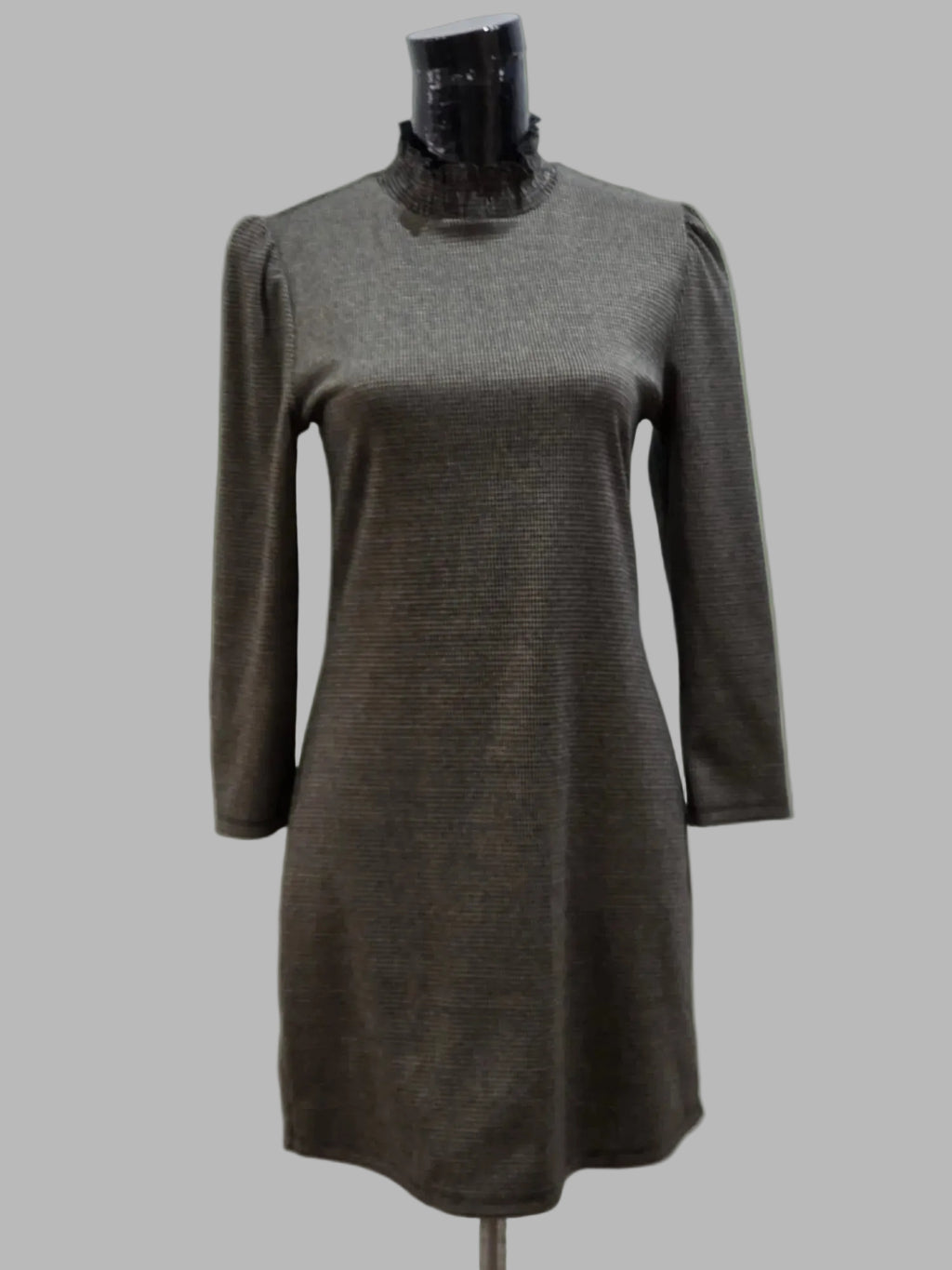 Kleid mit Hahnentrittmuster, Größe M