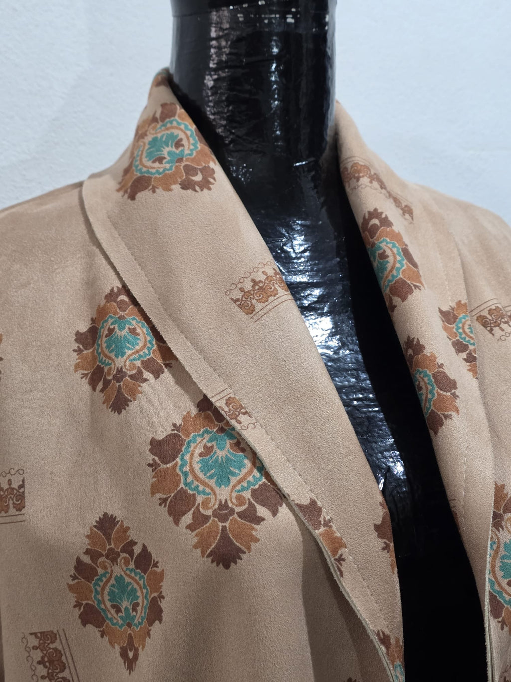 Chaqueta abierta corte casual, Talla Única