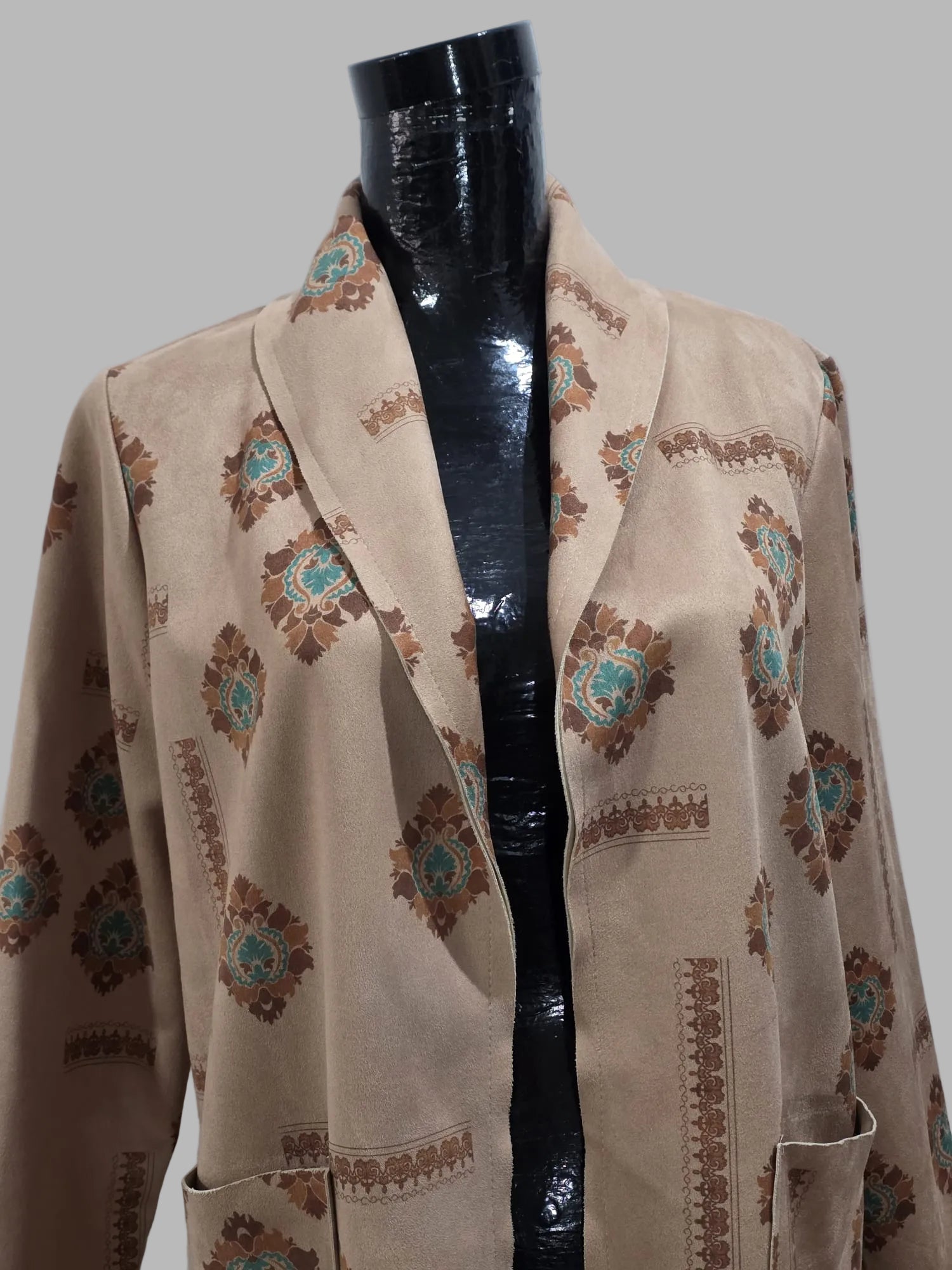 Offene Jacke, lässiger Schnitt, Einheitsgröße