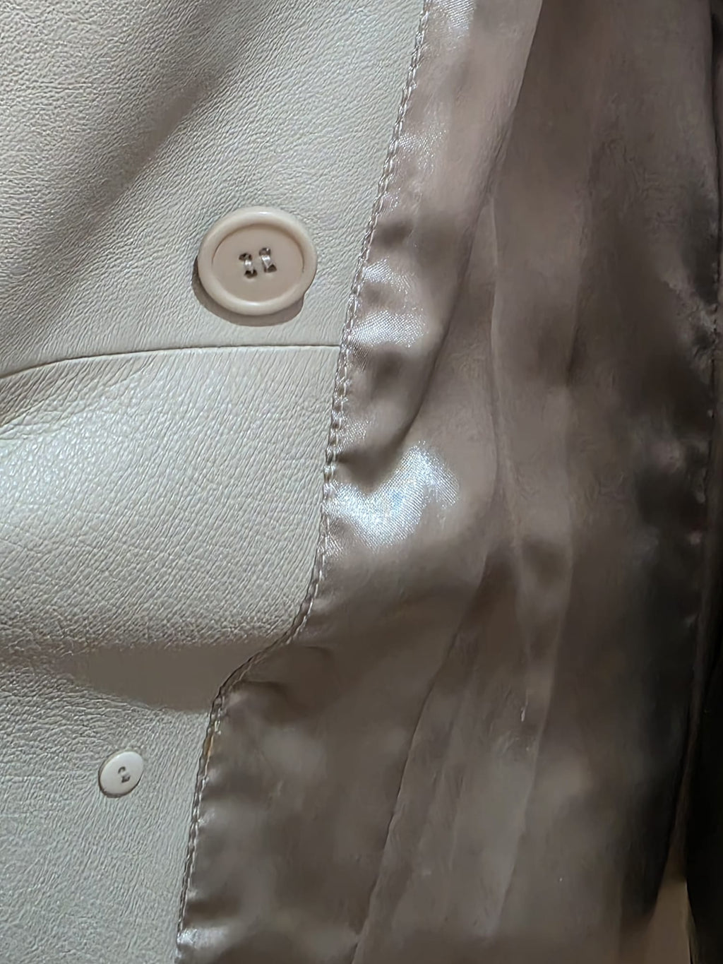 BBT20 Vintage langer Ledermantel