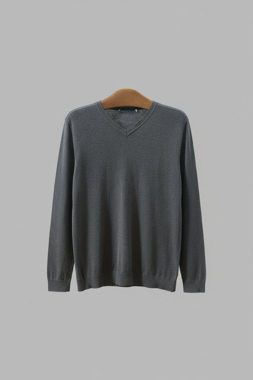 Grauer Pullover von Selected Homme