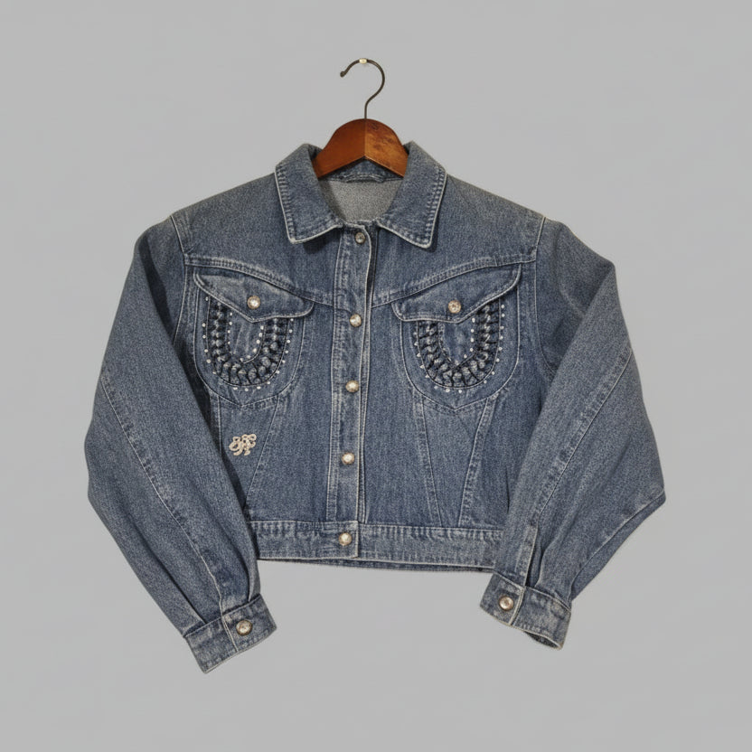 Chaqueta vaquera vintage, Talla L