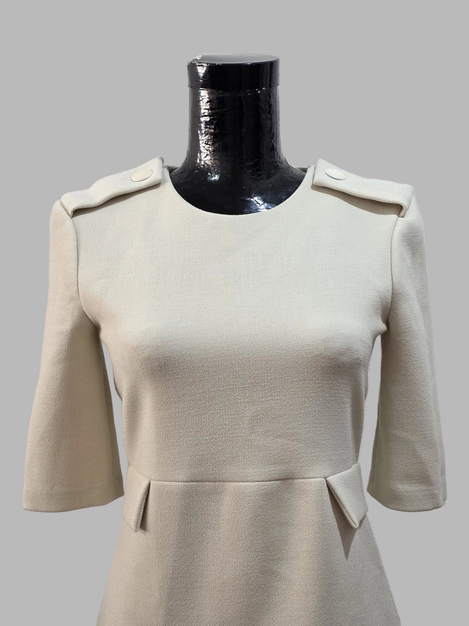 Robe crème de chez Zara