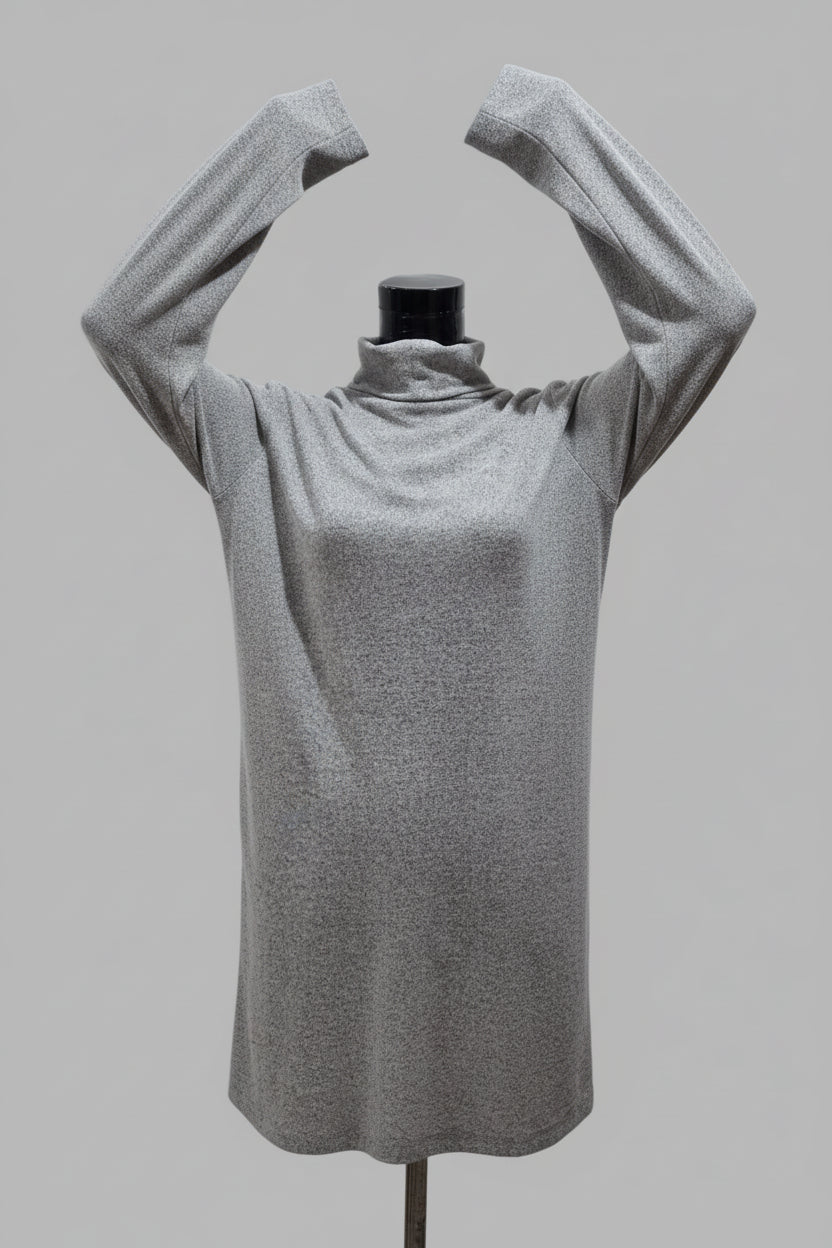 Robe grise de Stradivarius