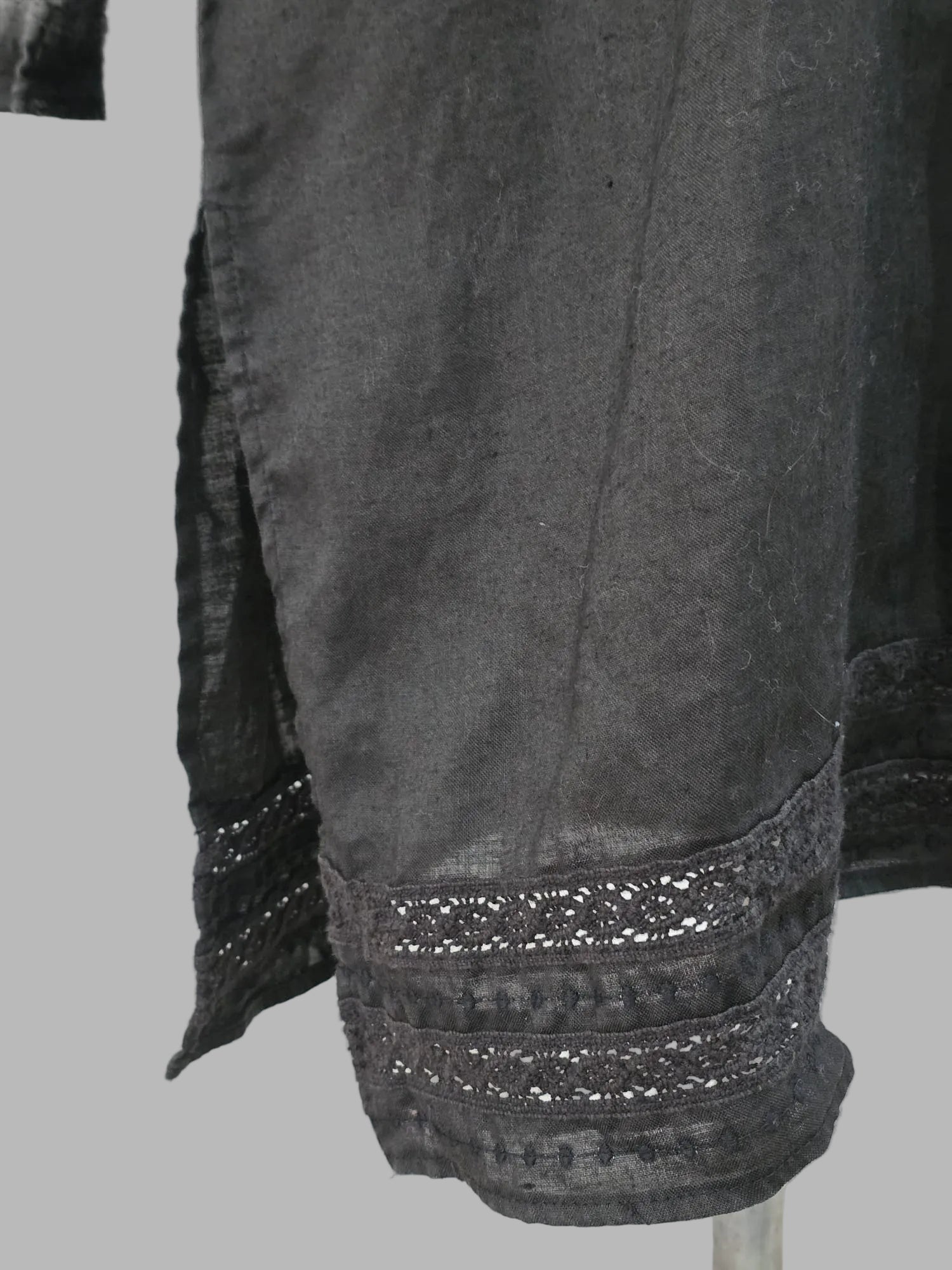 Robe tunique noire Zara