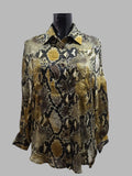 Blusa animalprint de Zara