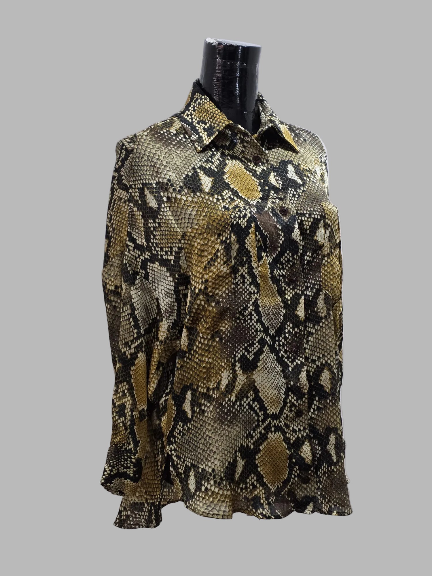 Blouse à imprimé animal Zara