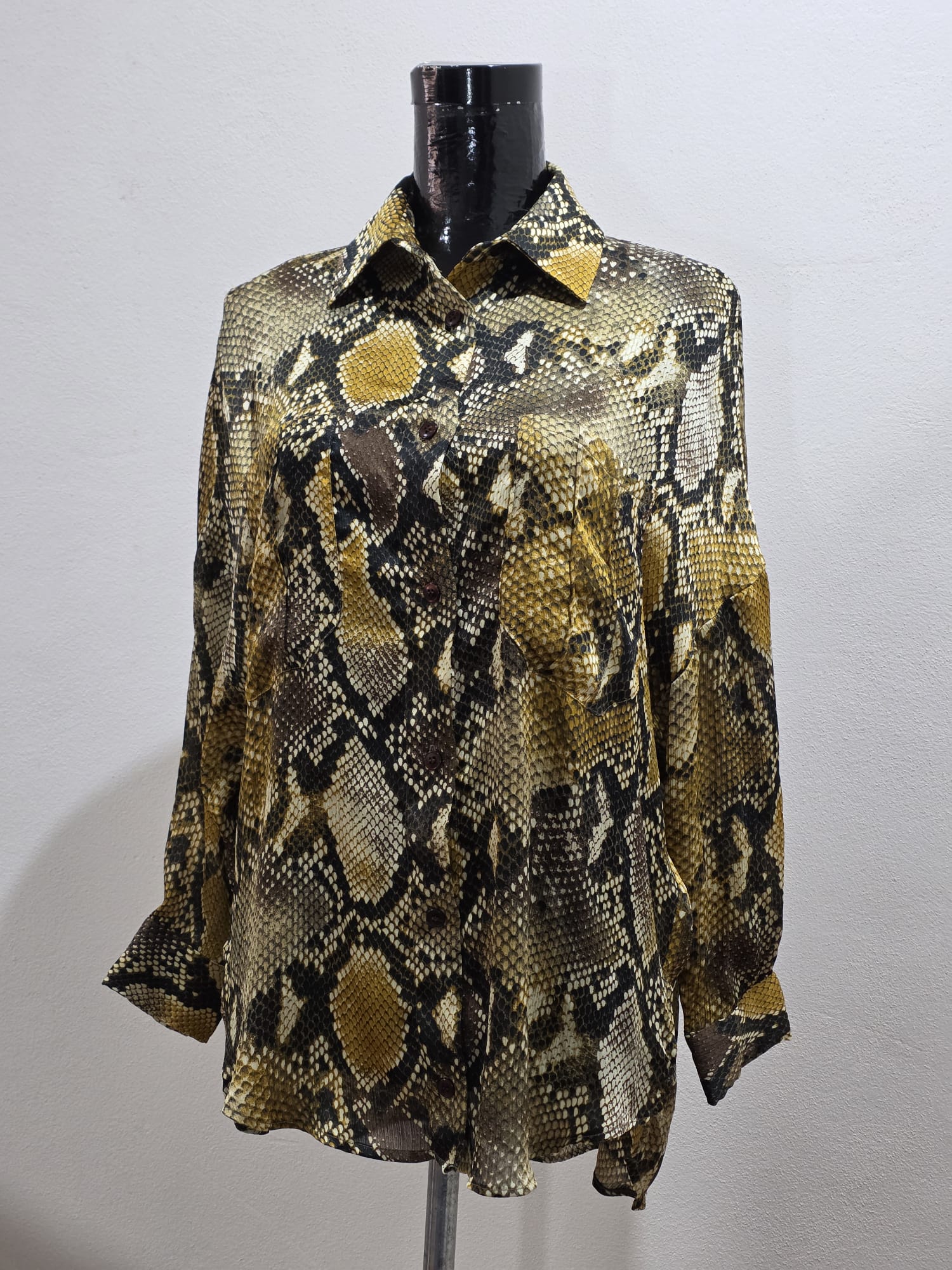 Blouse à imprimé animal Zara