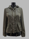 veste à capuche divisée